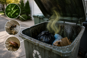 Why Your Garbage Bin Smells Even After Being Emptied: Bacteria, Pests and the Only Real Fix