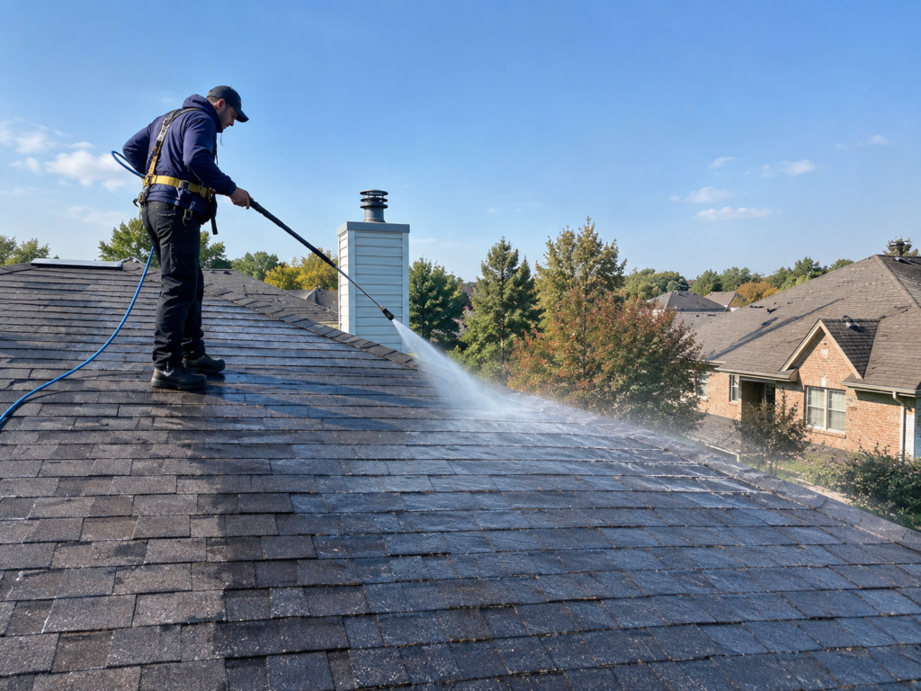 Roof Cleaning in Toronto: The Only Safe Method for GTA Asphalt Shingles